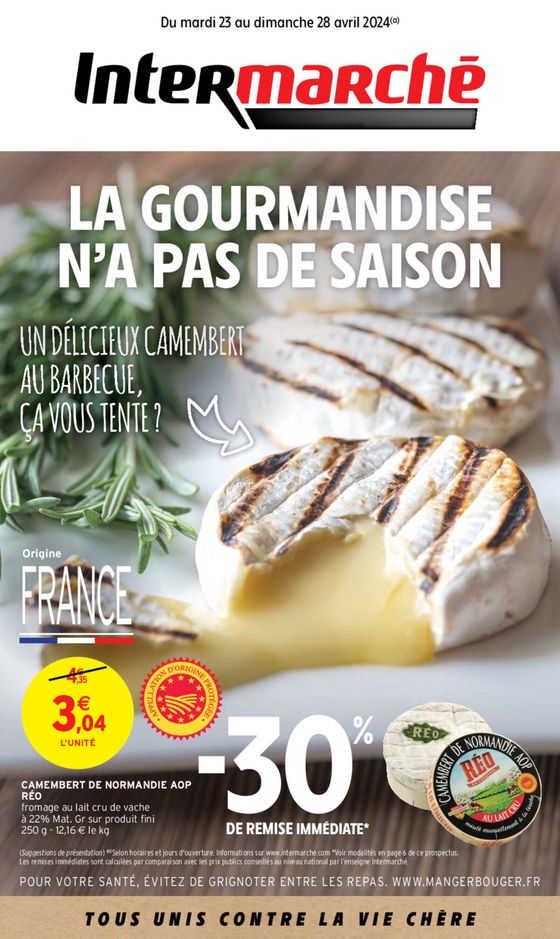 Catalogue Intermarché à Vannes | LA GOURMANDISE N'A PAS DE SAISON7 | 23/04/2024 - 28/04/2024