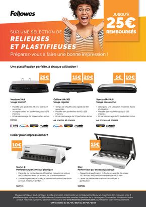 Catalogue LDLC à Villefranche-sur-Saône | JUSQU'À 25€ REMBOURSÉS AVEC FELLOWES | 16/04/2024 - 30/06/2024