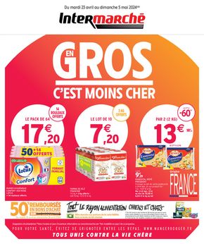 Catalogue Intermarché Contact à Saint-Chamond | EN GROS Ç'EST MOINS CHER | 23/04/2024 - 05/05/2024