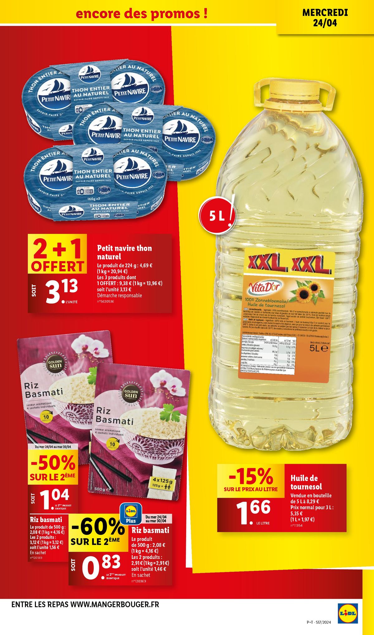 Catalogue Profitez des saveurs ensoleillées de la gamme Sol & Mar chez Lidl, page 00013