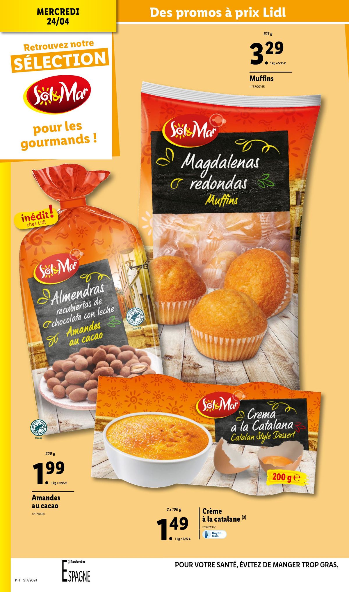 Catalogue Profitez des saveurs ensoleillées de la gamme Sol & Mar chez Lidl, page 00028