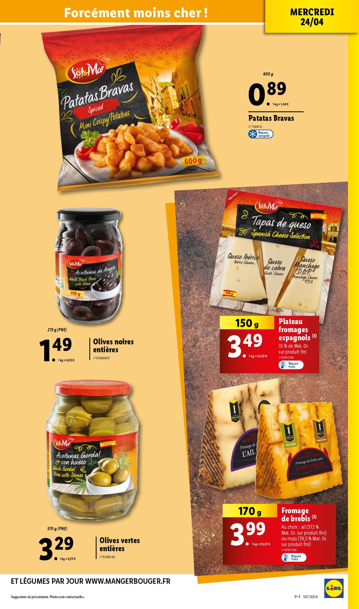 Catalogue Profitez des saveurs ensoleillées de la gamme Sol & Mar chez Lidl, page 00023