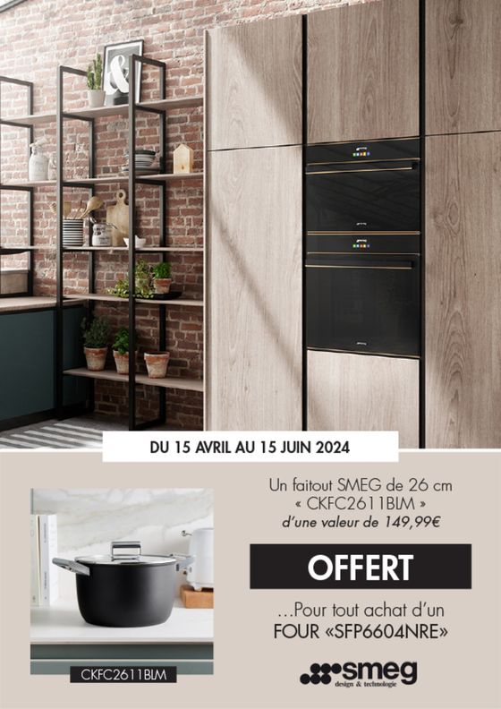 Catalogue Boulanger à Créteil |  OFFRE SMEG: 1 FAITOUT OFFERT ! | 17/04/2024 - 15/06/2024