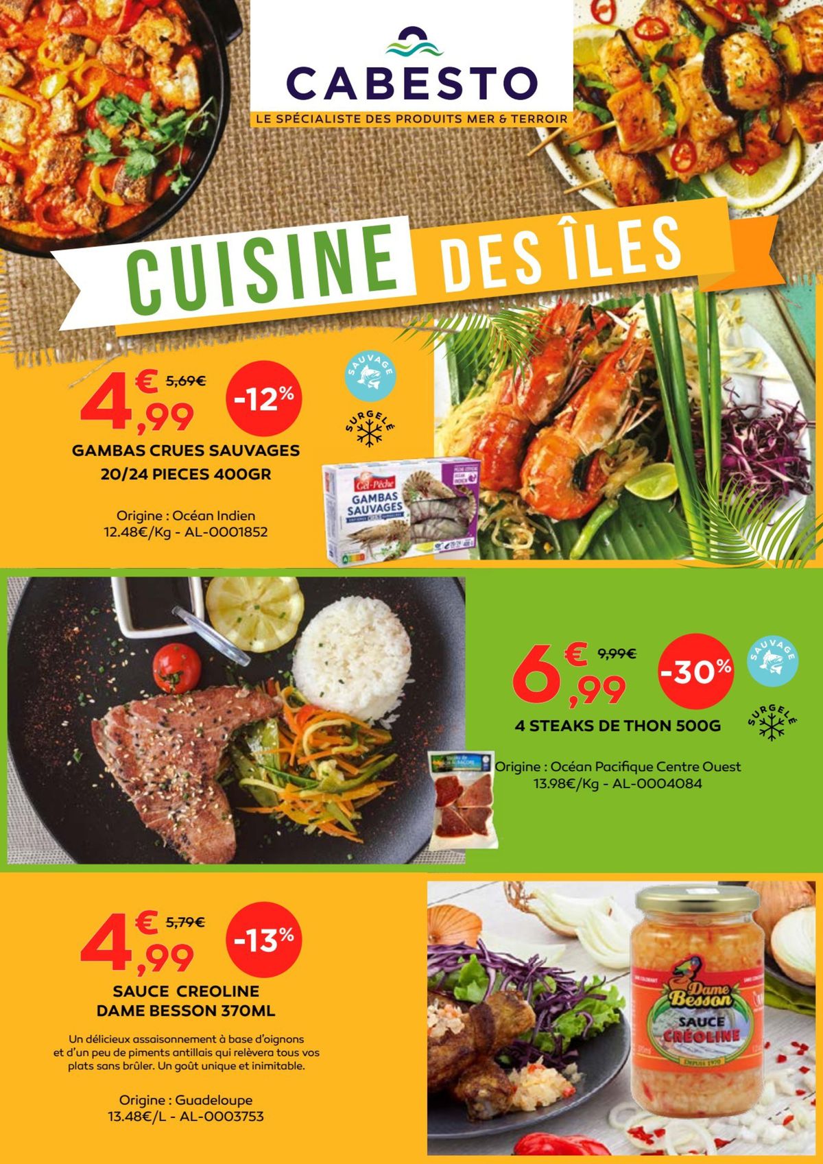 Catalogue  Cuisine des Îles, page 00001