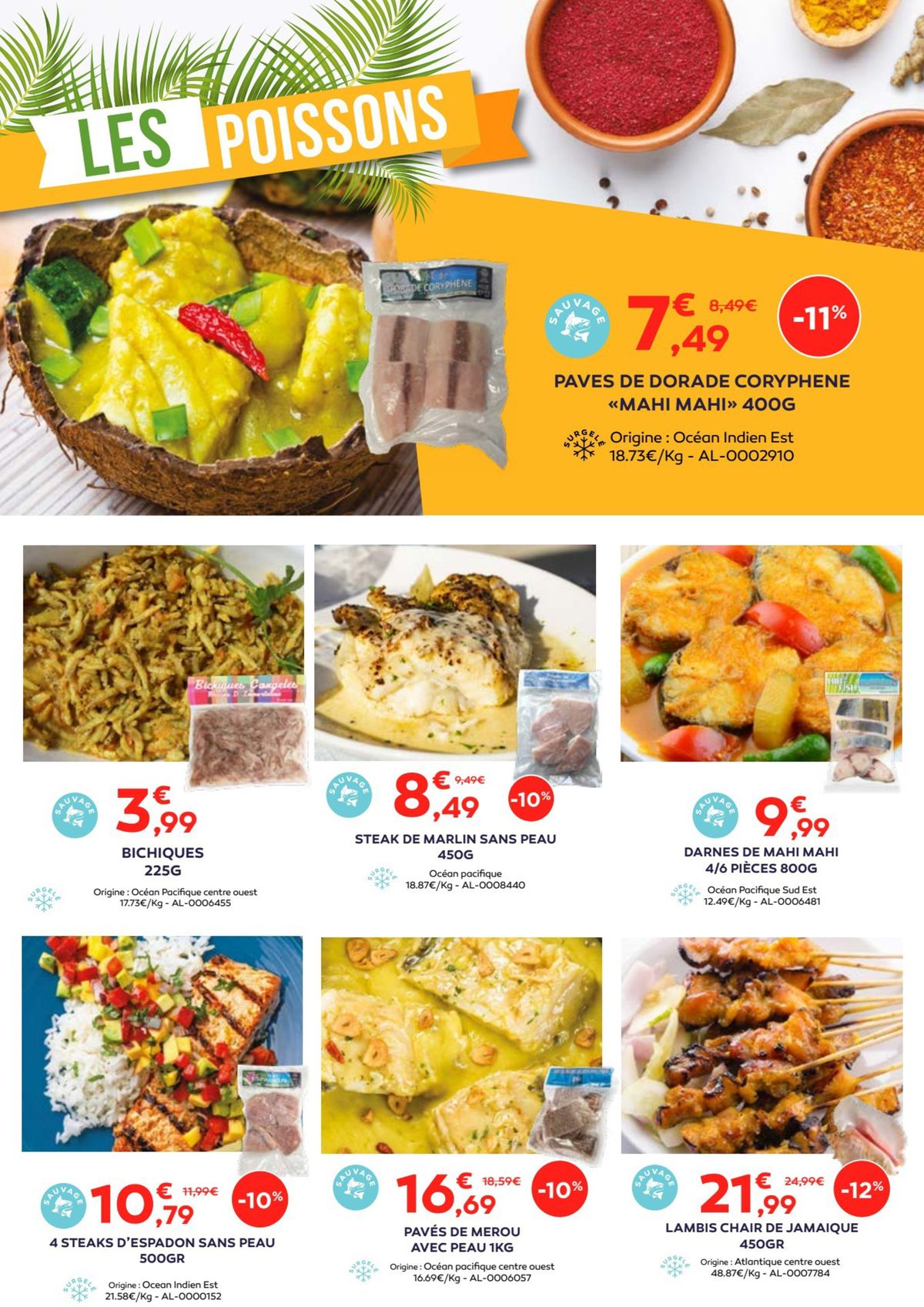 Catalogue  Cuisine des Îles, page 00009