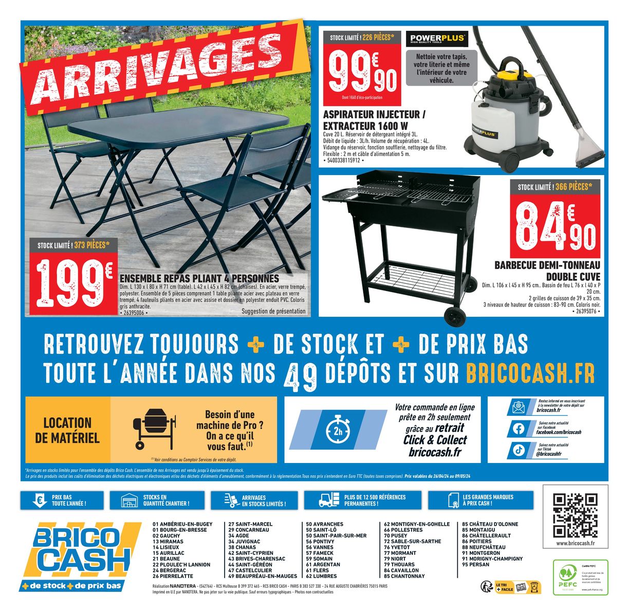 Catalogue Les arrivages Brico Cash , page 00008
