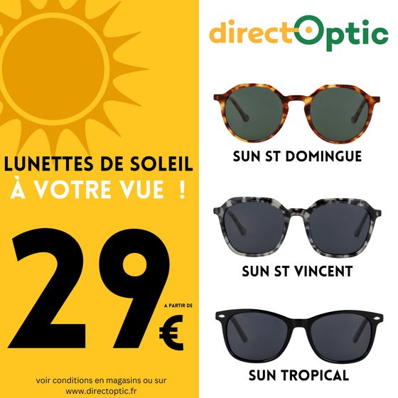 Catalogue Direct Optic à Épernay | Nouvelle offres DirectOptic  | 18/04/2024 - 02/05/2024