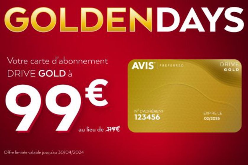 Catalogue Avis à Montpellier | Golden days | 19/04/2024 - 30/04/2024