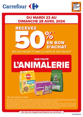 Catalogue Carrefour Contact à Gradignan | Offre à ne pas manquer  | 23/04/2024 - 29/04/2024