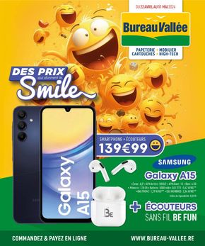 Promos de Multimédia et Electroménager à Saint-Denis (La Réunion) | DES PRIX qui donnent le Smile sur Bureau Vallée | 22/04/2024 - 11/05/2024
