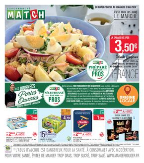 Catalogue Supermarché Match à Calonne-Ricouart | Les journées Portes Ouvertes | 23/04/2024 - 05/05/2024