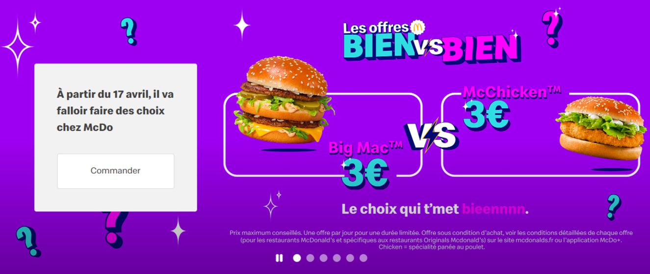 Catalogue McDonald's à Bordeaux | Les offres BIEN VS BIEN | 22/04/2024 - 06/05/2024