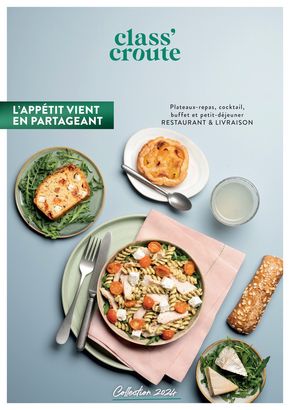 Promos de Restaurants à Levallois-Perret | CARTE CLASS'CROUTE sur Class'croute | 22/04/2024 - 31/12/2024