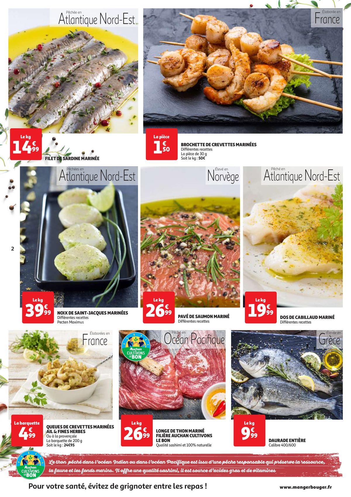 Catalogue Le bon goût des marinades, page 00002