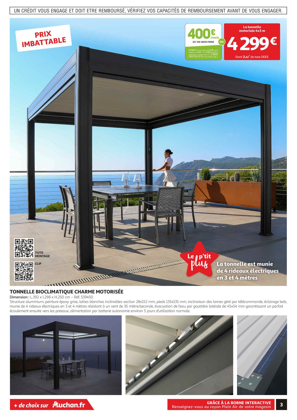 Catalogue Votre especialiste en Mobilier de Jardin !!!, page 00003