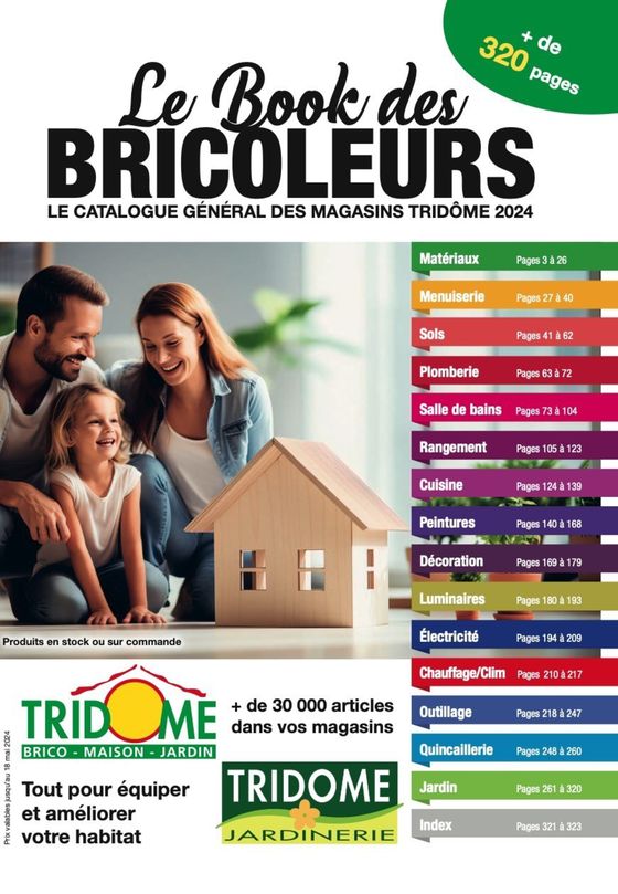 Catalogue Tridôme à Bergerac | Le Book des BRICOLEURS | 22/04/2024 - 18/05/2024