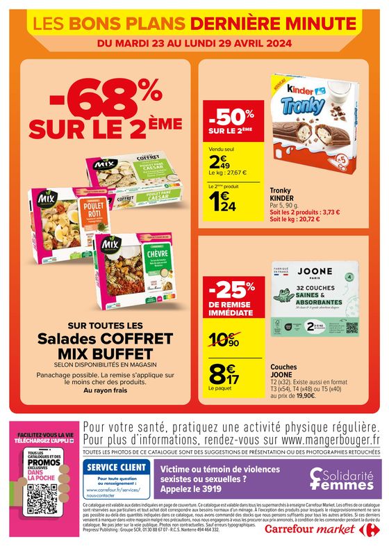 Catalogue Carrefour Market à Viry (Jura) | Les bons plans de la semaine | 23/04/2024 - 29/04/2024