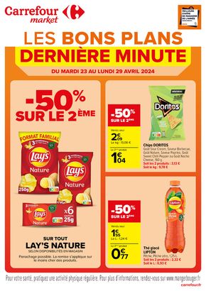 Catalogue Carrefour Market à Villeneuve-d'Ascq | Les bons plans de la semaine | 23/04/2024 - 29/04/2024