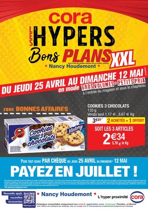 Catalogue Cora | Les hypers bons plans | 25/04/2024 - 12/05/2024