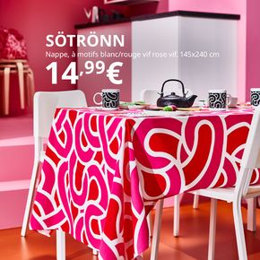 Promos de Meubles et Décoration à Strasbourg | Laissez-vous séduire par la fusion parfaite de l'art et de l'intérieur avec la collection SÖTRÖNN.​ sur IKEA | 23/04/2024 - 29/04/2024