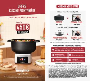 Catalogue Boulanger à Gennevilliers | OFFRE MAGIMIX: JUSQU'À 450€ DE CADEAUX OFFERTS ! | 23/04/2024 - 15/06/2024