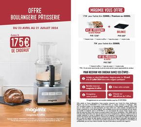 Catalogue Boulanger à Thiais | OFFRE MAGIMIX: JUSQU'À 175€ DE CADEAUX! | 23/04/2024 - 21/07/2024