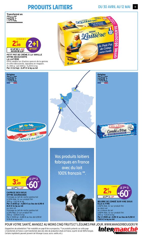 Catalogue Intermarché à Le Val-d'Ajol | 50 % REMBOURSES EN BONS D'ACHAT | 30/04/2024 - 12/05/2024
