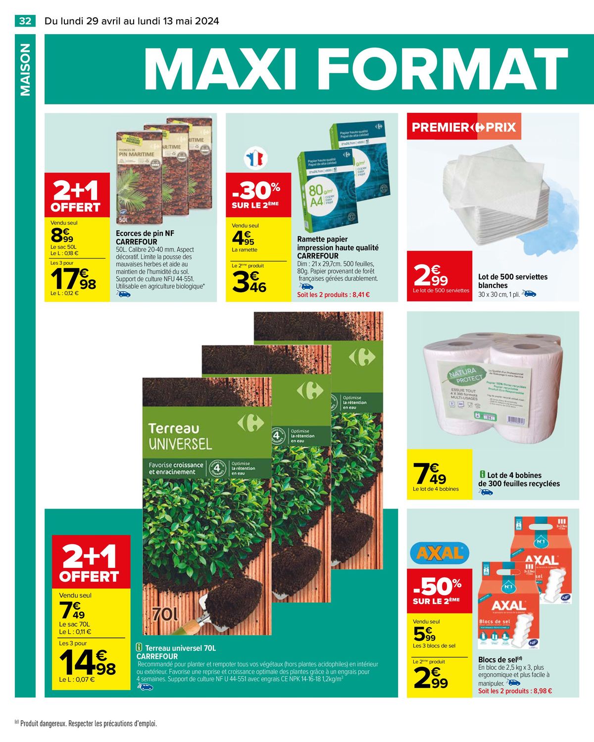 Catalogue Maxi format, mini prix, page 00036