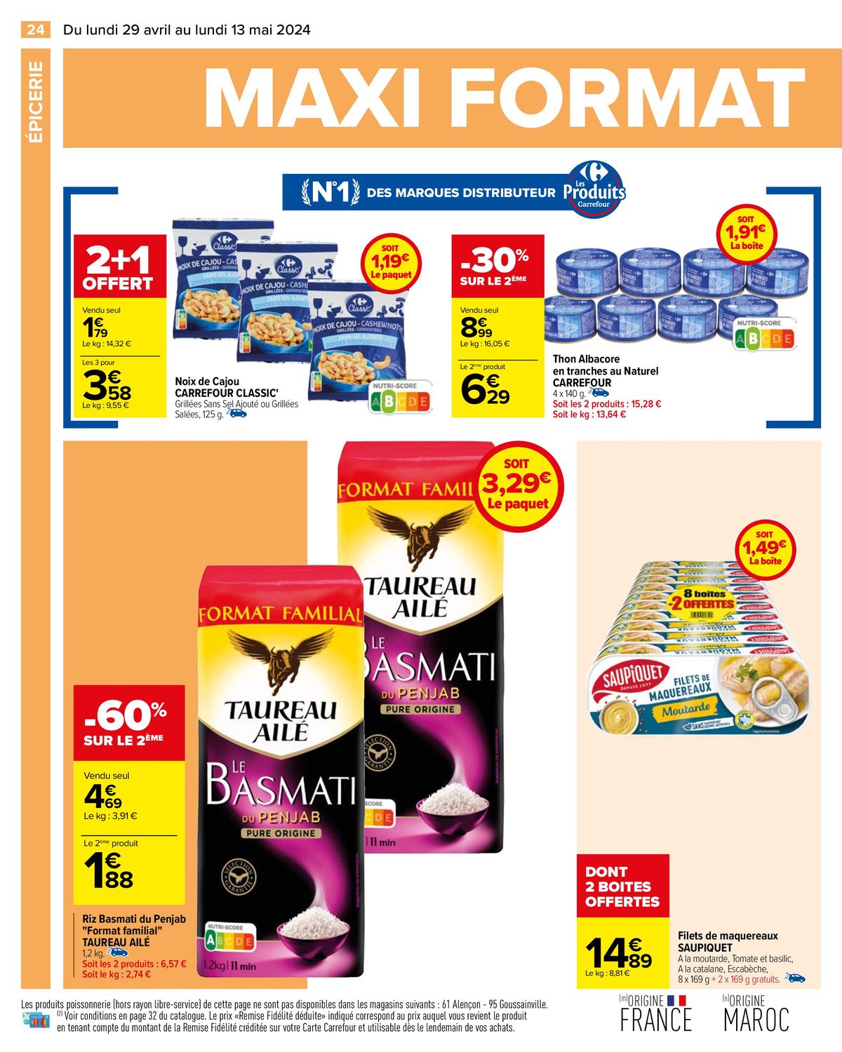 Catalogue Maxi format, mini prix, page 00028