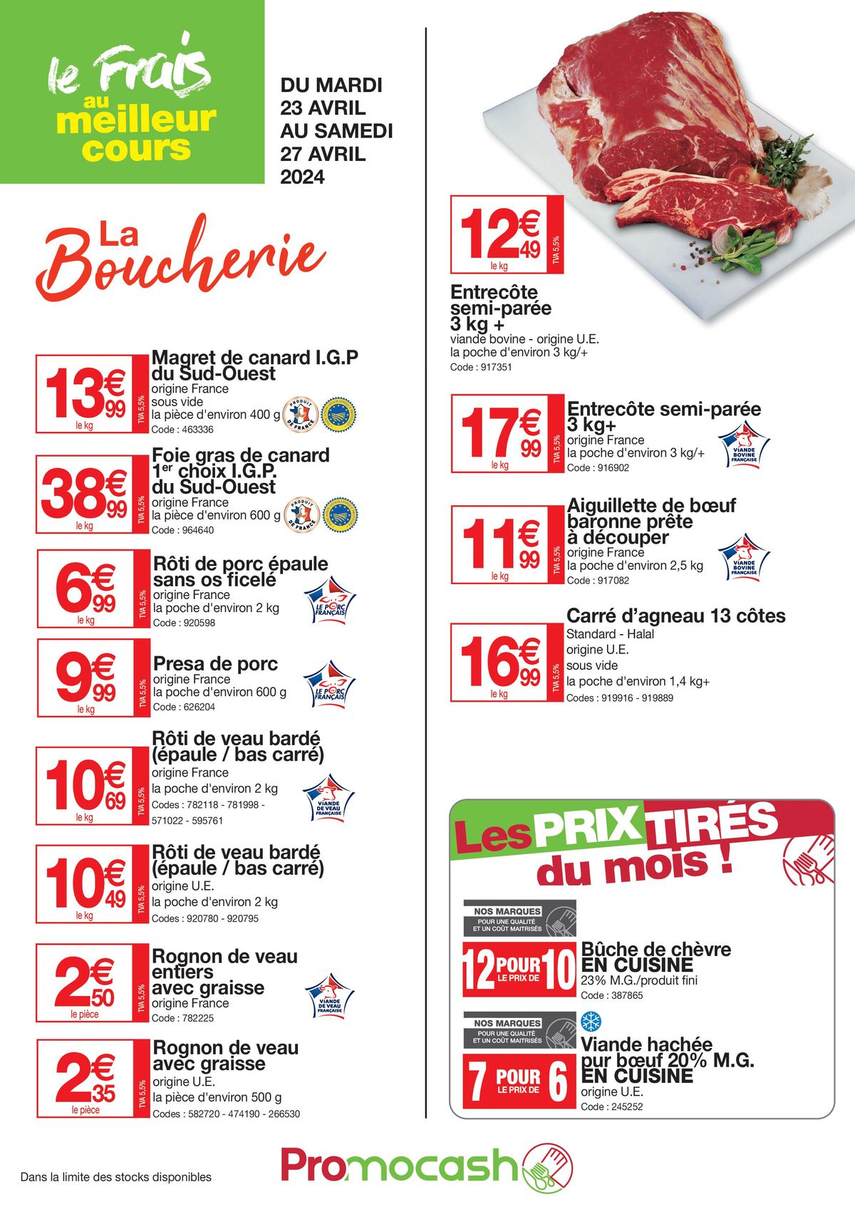 Catalogue La boucherie, page 00001