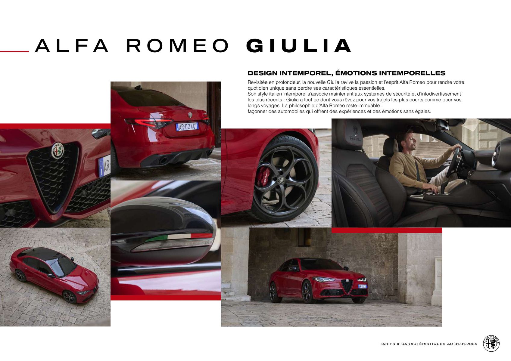Catalogue Alfa Romeo GIULIA, page 00002