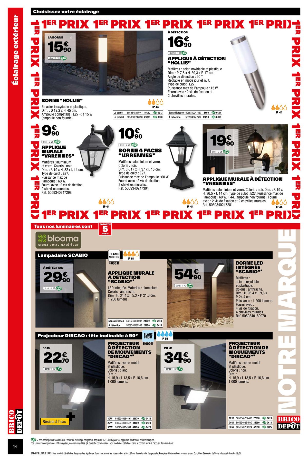 Catalogue PRIX DÉPÔT, page 00014