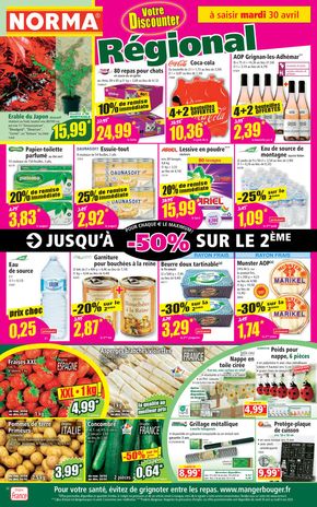 Promos de Discount Alimentaire à Levallois-Perret | Votre discounter Régional sur Norma | 30/04/2024 - 06/05/2024
