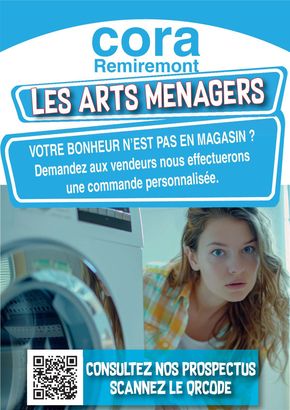 Catalogue Cora à Épinal | Les arts ménagers | 24/04/2024 - 31/12/2024