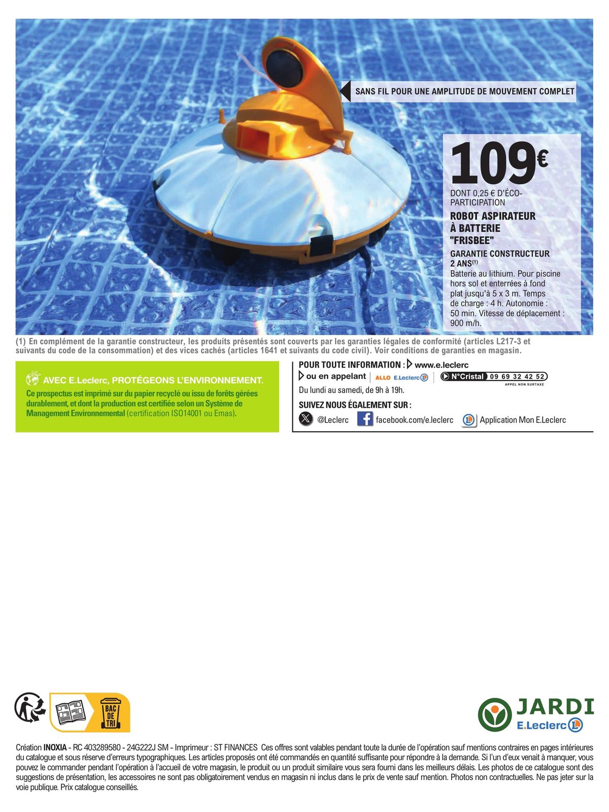 Catalogue Un bain de fraîcheur à prix, page 00008