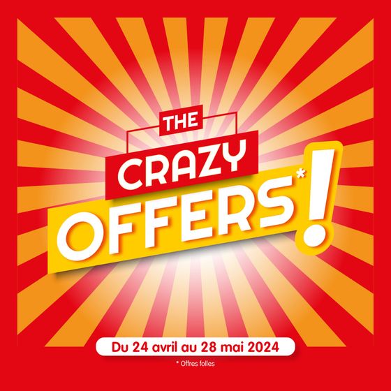 Catalogue B&M à Bagnolet | The crazy days! | 24/04/2024 - 28/05/2024