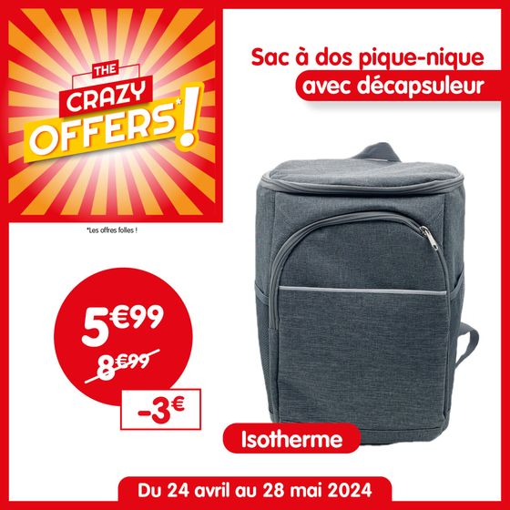 Catalogue B&M à Saint-Brice-sous-Forêt | The crazy days! | 24/04/2024 - 28/05/2024