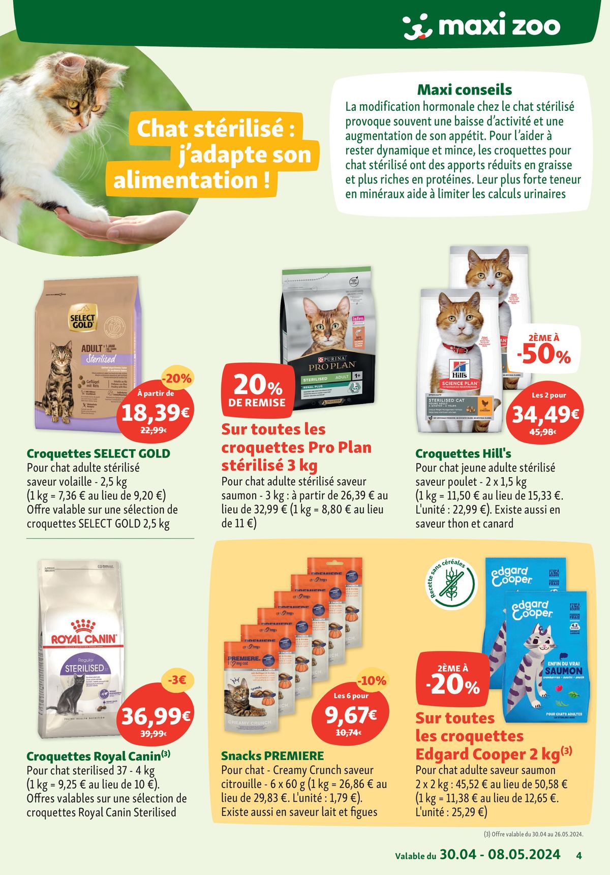 Catalogue Maxi Zoo Tout pour vous animaux, page 00004