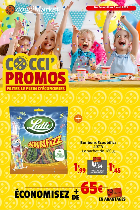 Catalogue Coccimarket à Quimper | COCCI' PROMOS | 24/04/2024 - 05/05/2024