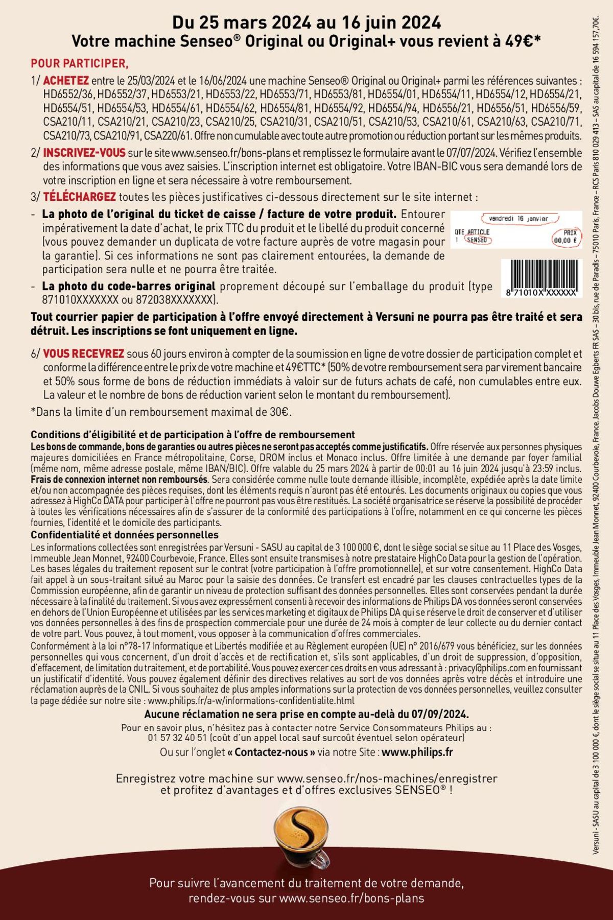 Catalogue Votre Senseo à 49€, page 00002