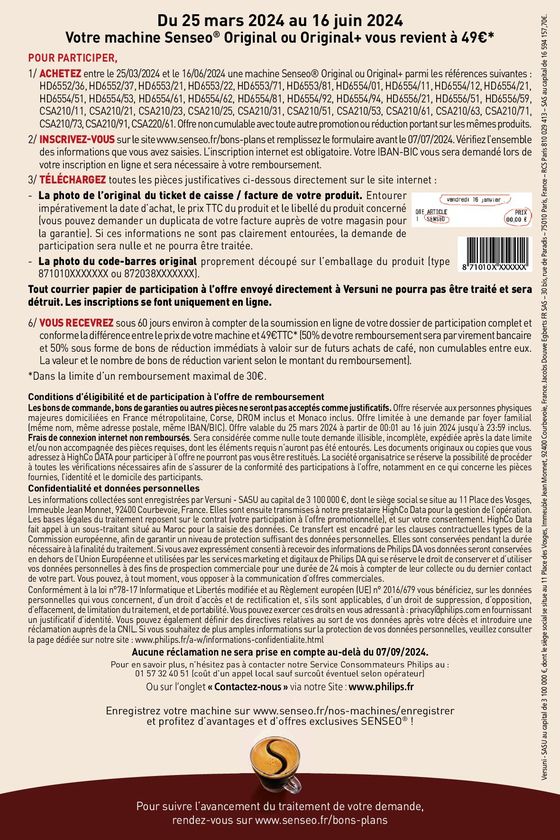 Catalogue MDA | Votre Senseo à 49€ | 25/04/2024 - 16/06/2024
