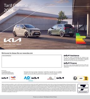 Catalogue KIA à Angers | KIA Nouvelle Picanto - Price list | 25/04/2024 - 16/04/2025