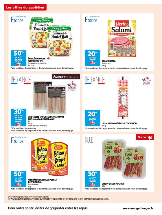 Catalogue Auchan Hypermarché à Gien | Des économies au quotidien | 30/04/2024 - 13/05/2024