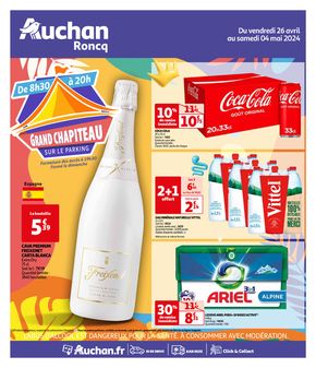 Catalogue Auchan Hypermarché | Grand Chapiteau Roncq | 26/04/2024 - 04/05/2024