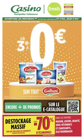 Catalogue Géant Casino | LE 3E A 0€ | 30/04/2024 - 12/05/2024