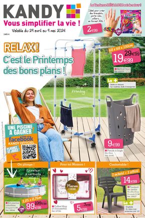 Promos de Meubles et Décoration à Le Touquet-Paris-Plage | C'est le Printemps des bons plans ! sur KANDY | 29/04/2024 - 09/05/2024