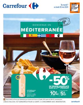 Catalogue Carrefour à Lille | Bienvenue en Méditerranée | 07/05/2024 - 20/05/2024