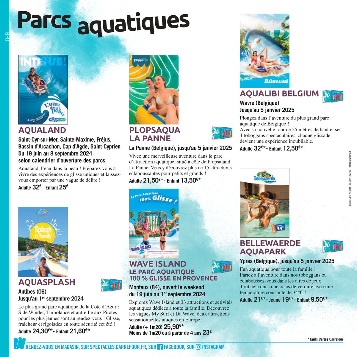 Catalogue Carrefour Spectacles - Le Book de vos Sorties, page 00008