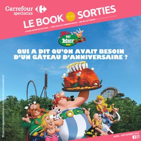 Promos de Supermarchés à Aurillac | Carrefour Spectacles - Le Book de vos Sorties sur Carrefour | 26/04/2024 - 30/09/2024