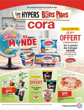 Catalogue Cora à Vesoul | Saveurs du monde | 30/04/2024 - 06/05/2024